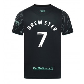Sheffield United Rhian Brewster #7 Replika Udebanetrøje 2024-25 Kortærmet